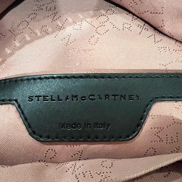 Stella McCartney Falabella Front Zip Backpack Shaggy Deer Mini - Picture 5 of 6